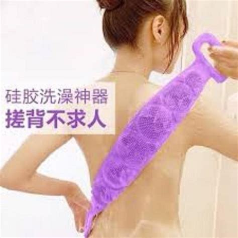 silicone loofah for back