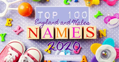 British Baby Names Top Names In England