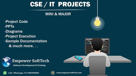 Mini Major Btech Mtech Masters Projects Cse In Hyderabad Empower Softtech