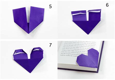Heart Bookmarks Even Origami Beginners Can Make
