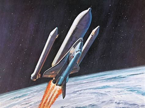 Space Shuttle Concept Art of the 1960s and 1970s ~ Kuriositas
