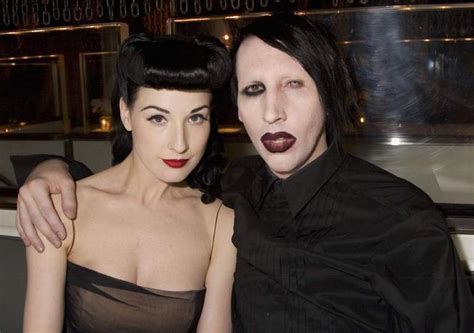Marilyn manson and dita von teese. Family of Dita Von Teese, the glamour Queen of Burlesque - BHW