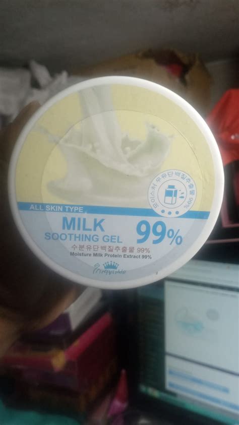Milk Soothing Gel All Skin Type 300ml Soothing Gel Korea At Shofiq Enterprise Churipotti Jashore