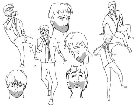 Character Model Sheets There Are Three Animators