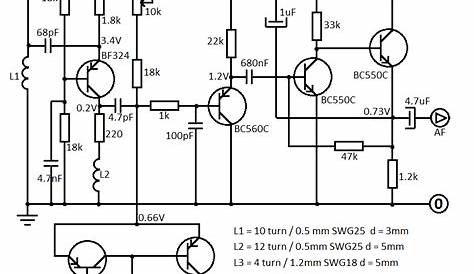 simple radio receiver circuit diagram