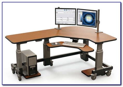 Get the best deals on adjustable height desks. Ikea Office Desk Adjustable Height - Desk : Home Design ...