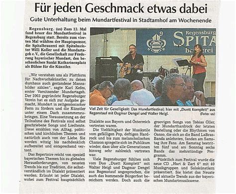 Grundstücke sind aber rar, die bautätigkeit hinkt hinterher. duett komplett aus Regensburg - Presse