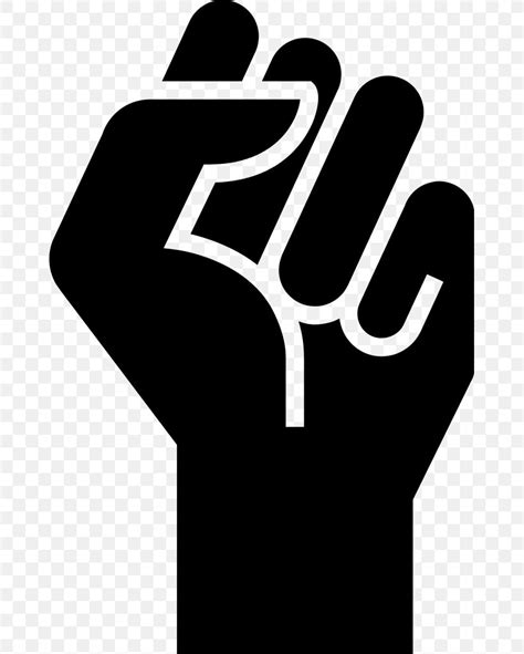 1968 Olympics Black Power Salute Raised Fist Symbol Clip Art Png