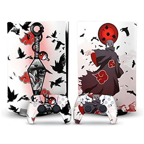 Mmoptop Ps5 Skin Digital Edition Itachi Anime Console And Controller