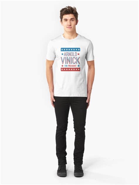 Arnold Vinick For President T Shirt By Samkrauser Redbubble