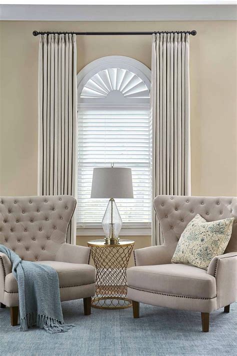 Living Room Window Treatments Elegant How To Layer Window Treatments