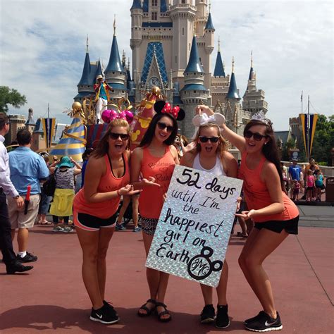 Bachelorette Party In Disney World 52 Days Until Im The Happiest Girl