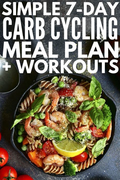 7 Day Carb Cycling Diet Workout Plan For Beginners And Beyond Carb Cycling Diet Carb Cycling