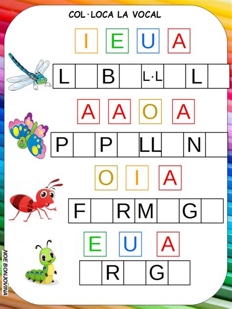 Ver más ideas sobre lectoescritura, vocal e, lectura y escritura. Vocales ficha interactiva y descargable. Puedes hacer los ...