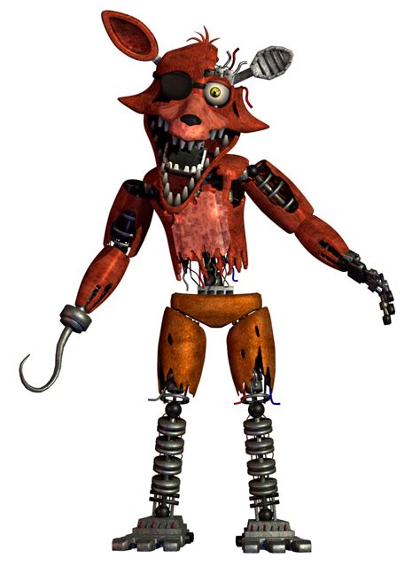 Withered Foxy Remastered by a1234agamer on DeviantArt. 