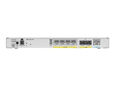 Isr1100 6g Cisco Integrated Service Router Isr1100 Router 4 Ge Lan