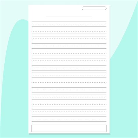 14 Best Free Printable Lined Writing Paper Template Lined Writing Paper Writing Paper