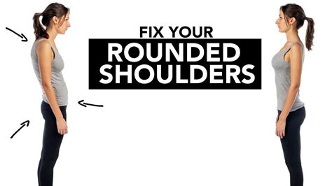 Fix Your Rounded Shoulders Better Posture In 4 Easy Steps Youtube