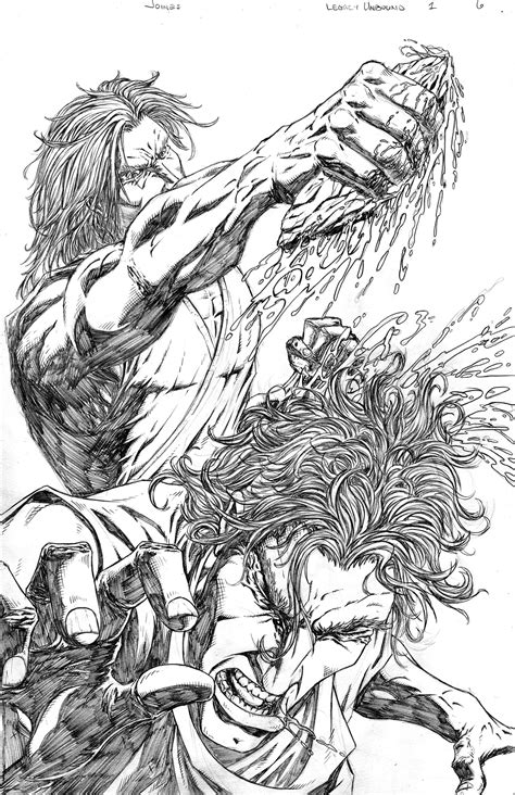 Legacy Unbound #1 - Pencils preview :: Behance