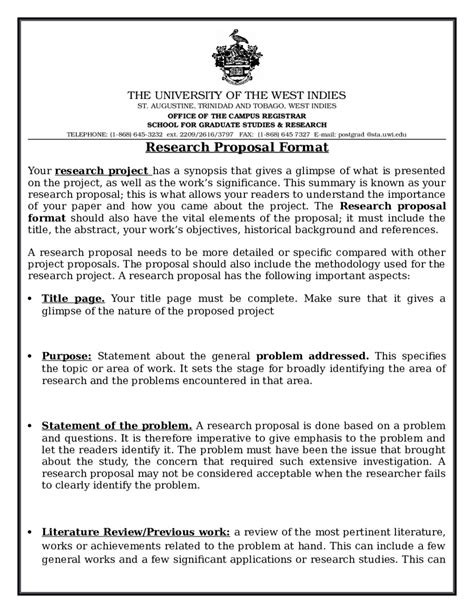 How To Write A Research Proposal Economics