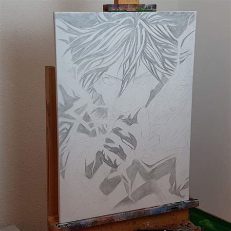 Sasuke Acrylic Painting Anime Art Amino