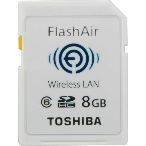 Wondering if using a wifi sd card will make getting the photos from camera to online storage automatic? Toshiba 8GB FlashAir Wireless SD Card PFW008U-1ABW B&H Photo