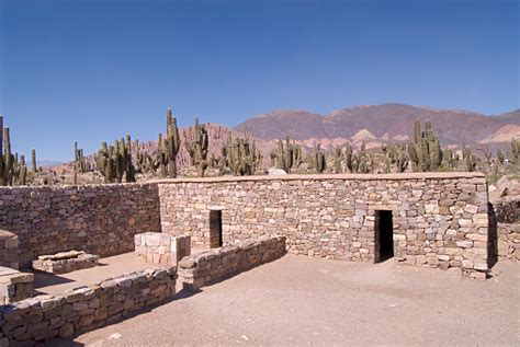 Ciudadela Fortificada En Tilcara Norte Argentino Foto De Stock Y Más