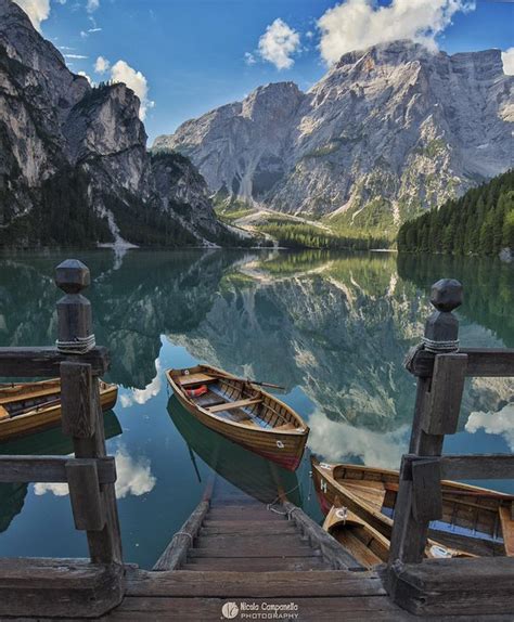 Solve Lago Di Braies Italy Jigsaw Puzzle Online With 120 Pieces