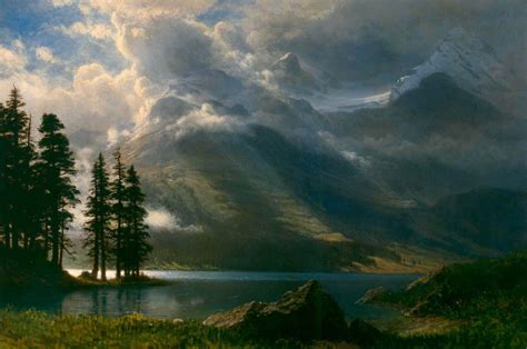 Ars Est Celare Artem Albert Bierstadt Paintings Hudson River School