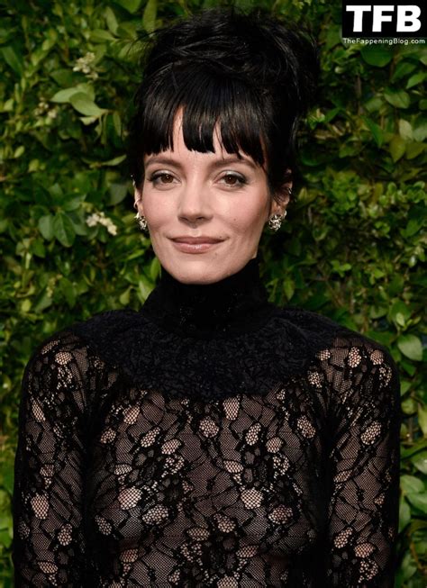 Lily Allen Flashes Her Nude Tits At The 15th Annual Tribeca Festival