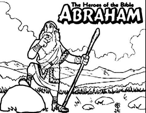 Abraham Bible Coloring Pages at GetColorings.com | Free printable