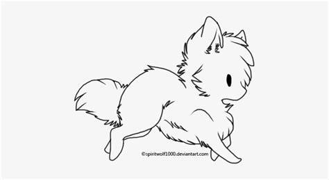 Cute Wolfs Coloring Pages