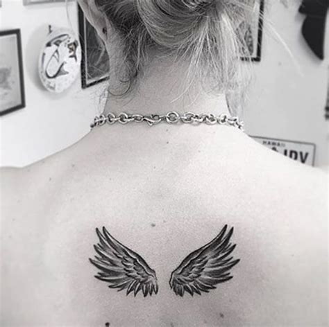 Tatuajes De ángeles Para Mujer Diseños Increibles Small Wing Tattoos
