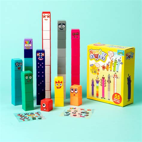 Tv And Movie Character Toys Numberblocks Cbeebies 1 10 Toy Number