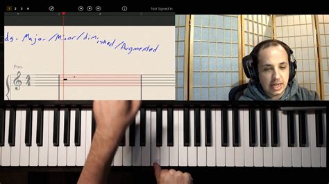 Introduction To Chords How To Write Songs Using The Piano Youtube