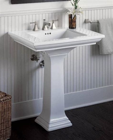 54 Pedestal Sinks To Streamline Your Bathroom Design Central Array