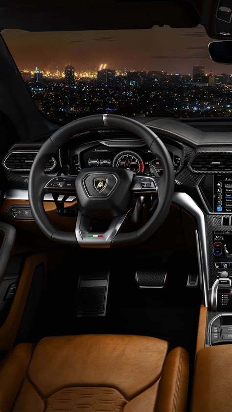 Download 2021 Lamborghini Urus Car Interior Wallpaper