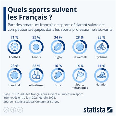Quels Sports Sont Les Plus Populaires En France Culture Loisirs