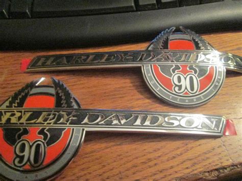 Visitez ebay pour une grande sélection de harley gas tank emblems. Purchase Harley NOS 90th anniversary gas tank emblems ...