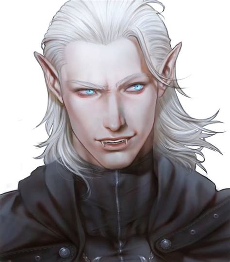List 105 Wallpaper Anime Vampire Male White Hair Stunning