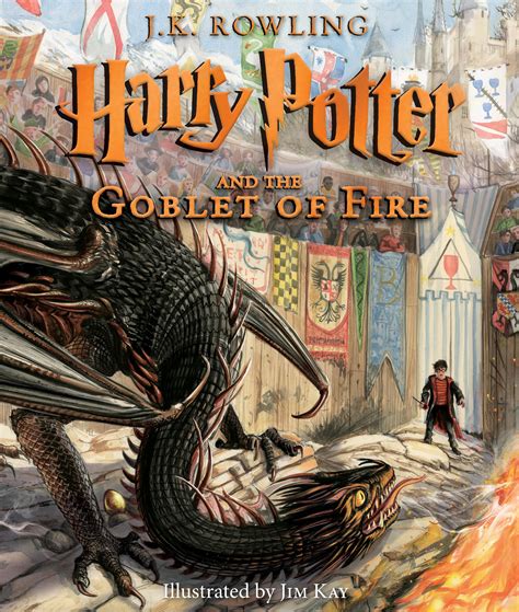 Harry Potter And The Goblet Of Fire The Illustrated Edition Harry