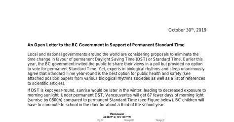 Open Letter To The Bc Government Oct30pdf Docdroid