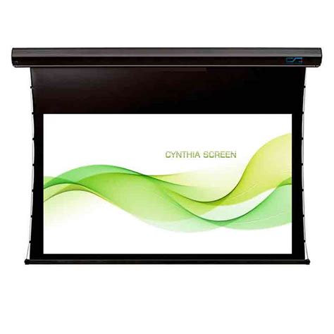 Cynthia Screen Tab Tension Electric Rolling Down Projection Screens