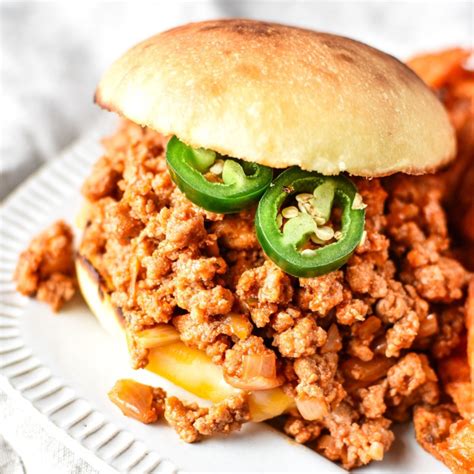Favorite Homemade Ground Turkey Sloppy Joes Project Meal Plan