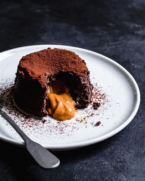 Molten Peanut Butter And Chocolate Cake By Breakfastnbowls Quick