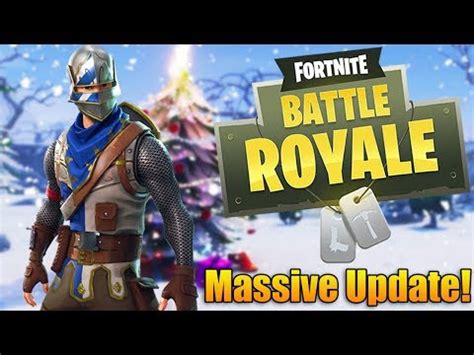 And it's not limited to only one friend. Massive Fortnite Battle Royale Winter Update - NEW SEASON ...