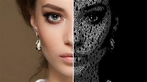 If you turn it on, it can remove fine lines from your face. Photoshop Tutorial: How to Create Your Own, Custom Text ...