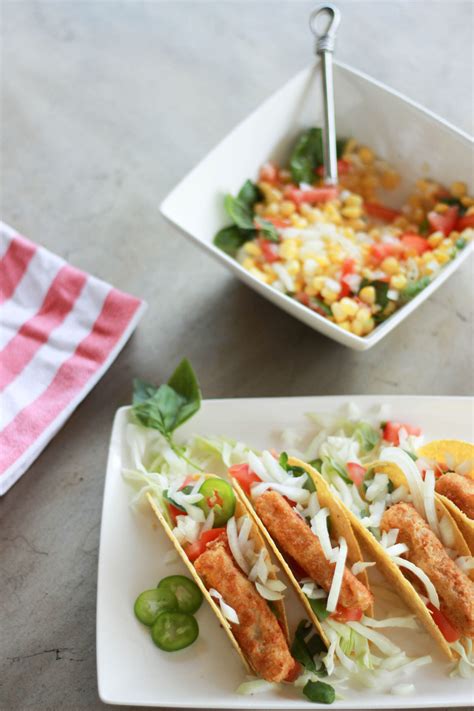 Maybe you would like to learn more about one of these? Tasty Fish Tacos and Fresh Corn Salad - KRYSTIN TYSIRE