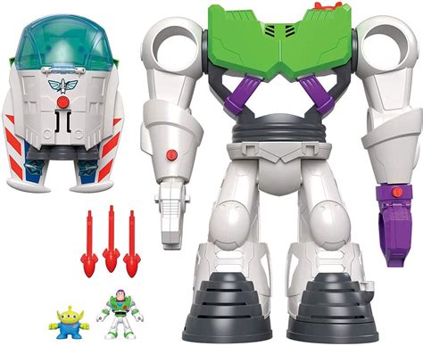 Disney Pixar Toy Story 4 Imaginext Buzz Lightyear Robot Action Toy Ebay