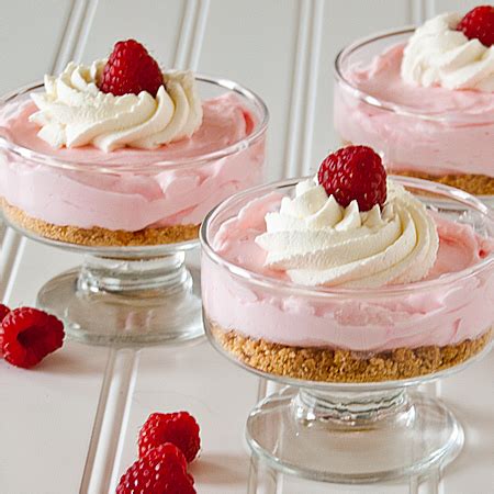 Swirled with raspberry jam, raspberry cheesecake is as pretty to look at as it is delicious. Mini No-Bake Raspberry Lemonade Cheesecakes | Real Mom Kitchen